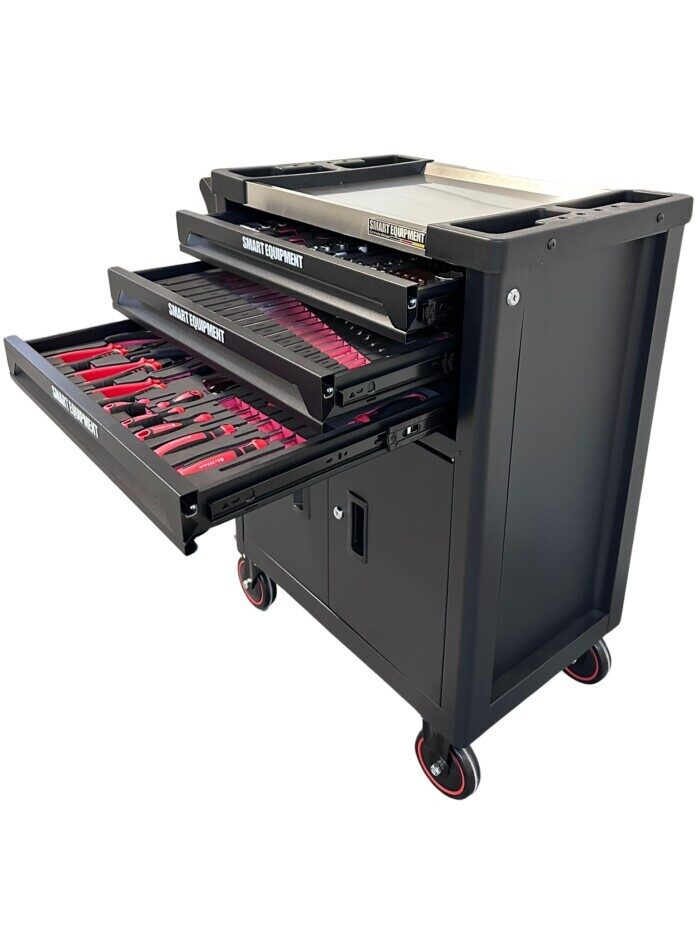 06-1056 INSTRUMENTU RATIŅI | 3 atvilktnes | 136 instrumentu gab.